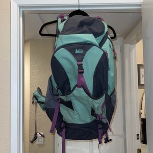 REI backpacking back pack